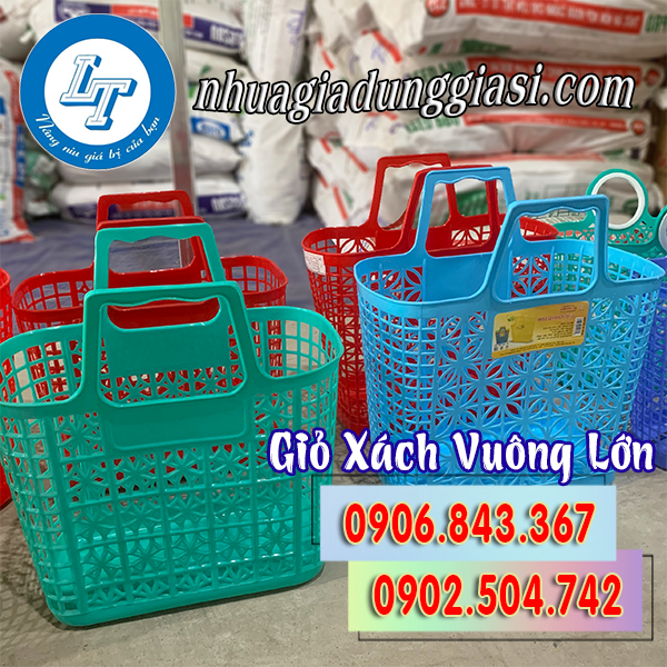 Giỏ xách vuông lớn giá tốt
