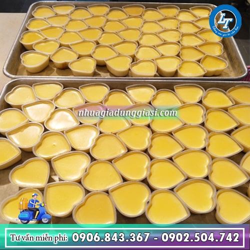 Hộp đựng bánh flan chất lượng an toàn Hộp đựng bánh flan chất lượng an toàn