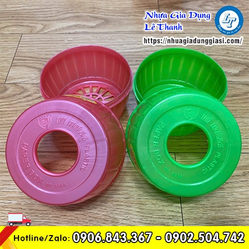 Hộp đựng giấy cuộn tròn dễ tháo lắp Hộp đựng giấy cuộn tròn dễ tháo lắp