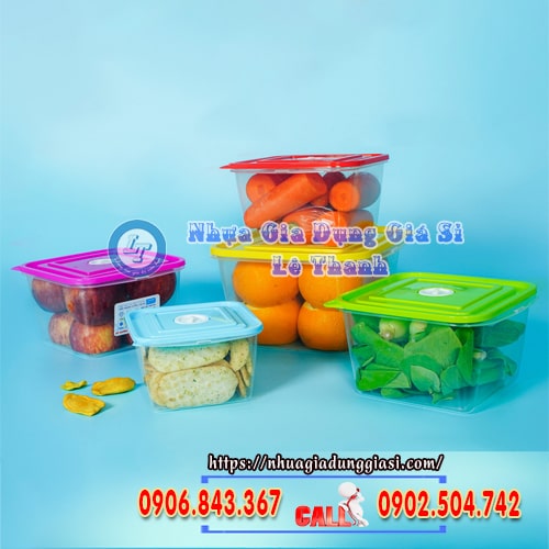 Hộp đựng thực phẩm vuông Hộp đựng thực phẩm vuông