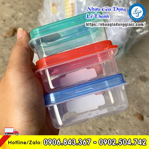 Hộp nhựa bảo quản thực phẩm nhỏ gọn Hộp nhựa bảo quản thực phẩm nhỏ gọn
