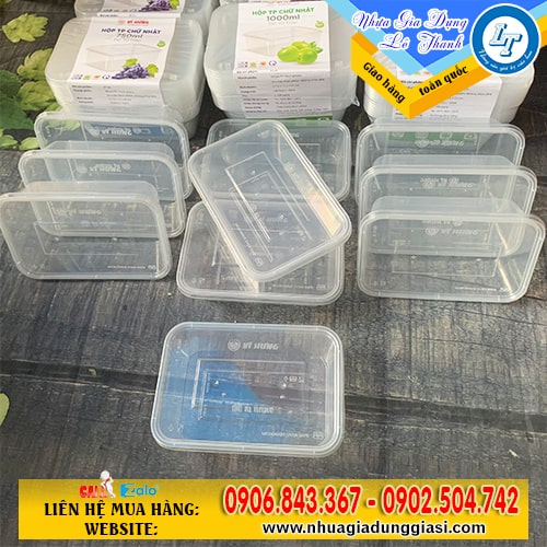 Hộp nhựa chữ nhật chịu nhiệt tốt Hộp nhựa chữ nhật chịu nhiệt tốt