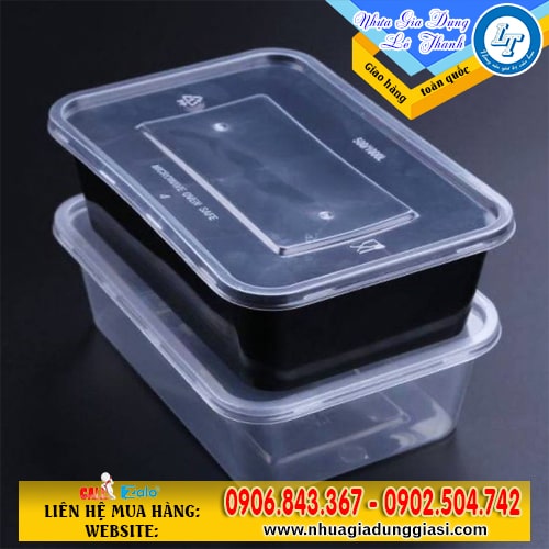 Hộp nhựa chữ nhật có nắp Hộp nhựa chữ nhật có nắp