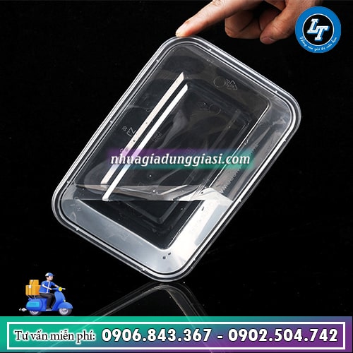 Hộp nhựa chữ nhật dày dặn bền bỉ Hộp nhựa chữ nhật dày dặn bền bỉ