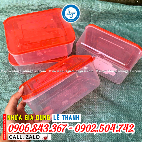 Hộp nhựa chữ nhật độ bền tốt Hộp nhựa chữ nhật độ bền tốt