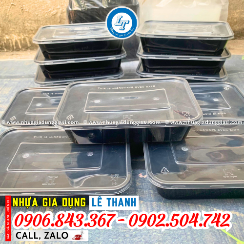 Hộp nhựa chữ nhật nắp đậy kín khít Hộp nhựa chữ nhật nắp đậy kín khít