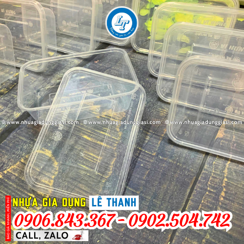 Hộp nhựa chữ nhật trong suốt Hộp nhựa chữ nhật trong suốt