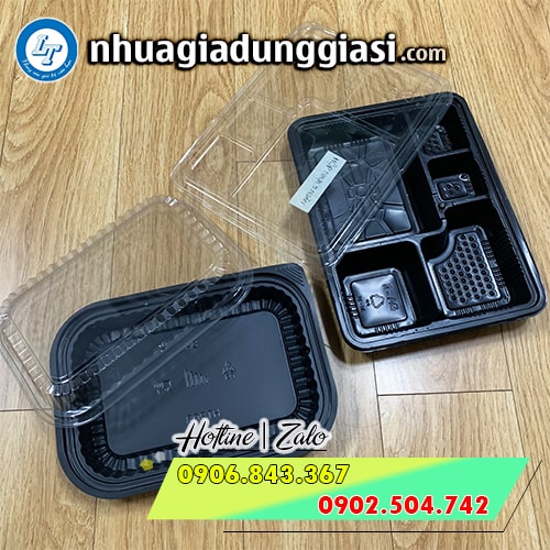 Hộp nhựa đế đen chịu nhiệt tốt Hộp nhựa đế đen chịu nhiệt tốt