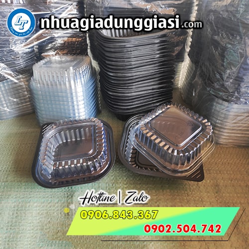 Hộp nhựa đế đen HT12 Hộp nhựa đế đen HT12