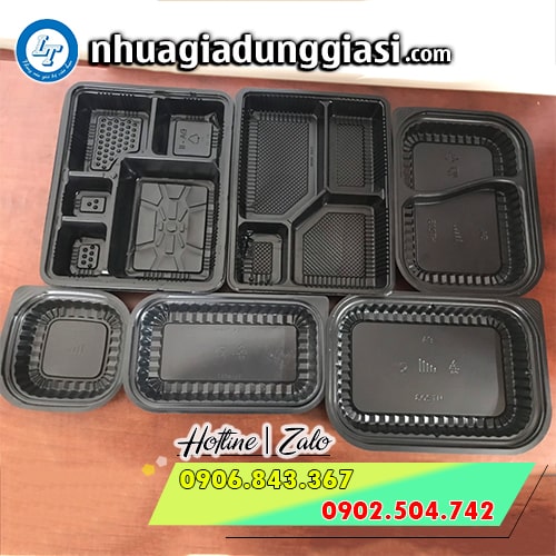 Hộp nhựa đế đen nhiều kiểu dáng kích thước Hộp nhựa đế đen nhiều kiểu dáng kích thước