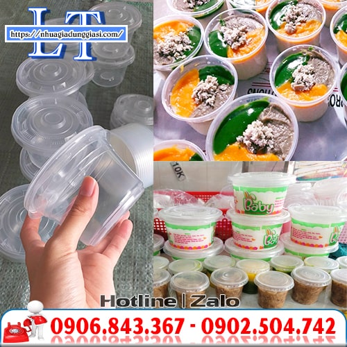 Hộp nhựa đựng cháo dinh dưỡng Hộp nhựa đựng cháo dinh dưỡng
