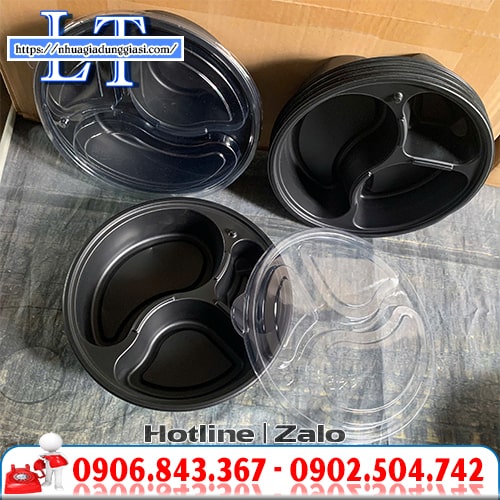 Hộp nhựa đựng cơm tròn Hộp nhựa đựng cơm tròn