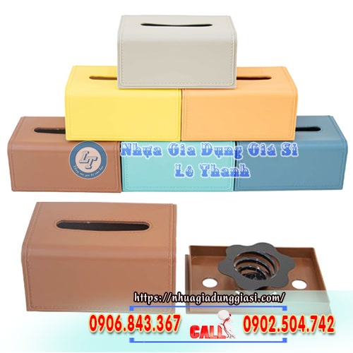 Hộp nhựa đựng khăn giấy chữ nhật Hộp nhựa đựng khăn giấy chữ nhật