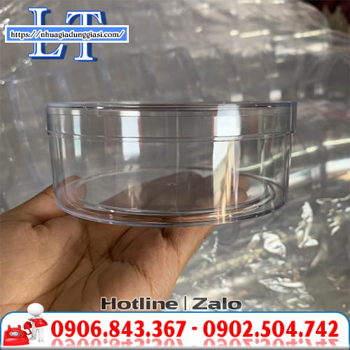 Hộp nhựa mica 250g Hộp nhựa mica 250g