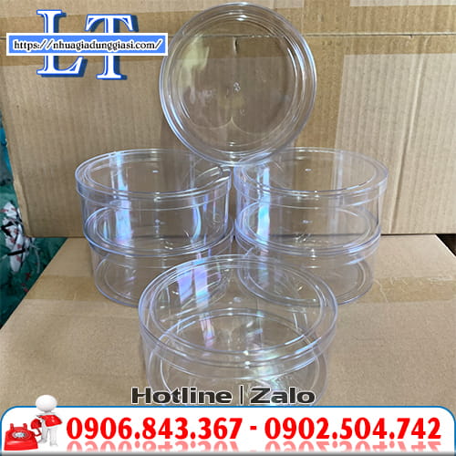 Hộp nhựa mica 500g Hộp nhựa mica 500g