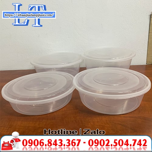Hộp nhựa tròn lớn Hộp nhựa tròn lớn