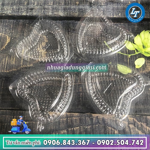 Hộp nhựa trong hình trái tim Hộp nhựa trong hình trái tim