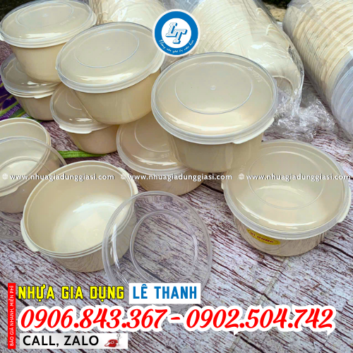 Hộp thực phẩm có nắp chịu nhiệt Hộp thực phẩm có nắp chịu nhiệt