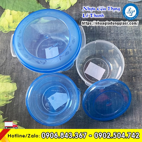 Hộp tròn đựng thực phẩm chịu nhiệt tốt Hộp tròn đựng thực phẩm chịu nhiệt tốt