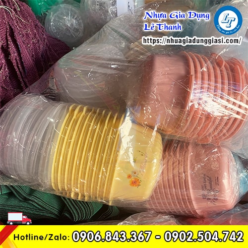 Hộp tròn đựng thực phẩm đa dạng màu sắc Hộp tròn đựng thực phẩm đa dạng màu sắc