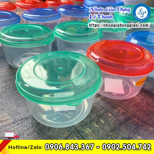 Hộp tròn đựng thực phẩm Hộp tròn đựng thực phẩm