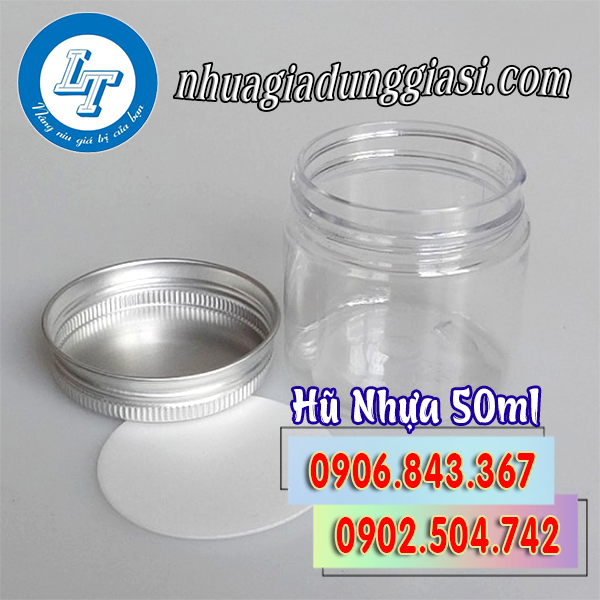 Hũ nhựa pet 50ml