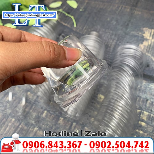 Hũ đựng panna cotta nắp liền Hũ đựng panna cotta nắp liền