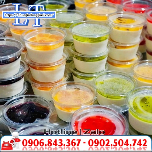 Hũ đựng panna cotta tiện lợi Hũ đựng panna cotta tiện lợi