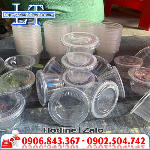 Hũ nhựa đựng rau câu chất lượng Hũ nhựa đựng rau câu chất lượng