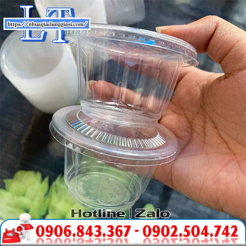 Hũ nhựa đựng rau câu Hũ nhựa đựng rau câu