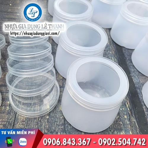 Hũ nhựa đựng sữa chua 120ml Hũ nhựa đựng sữa chua 120ml