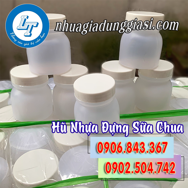 Hũ nhựa đựng sữa chua giá rẻ