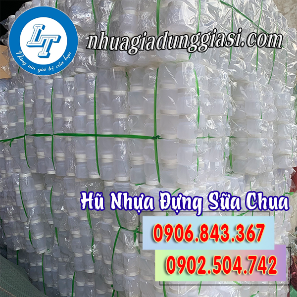 Hũ nhựa đựng sữa chua giá sỉ