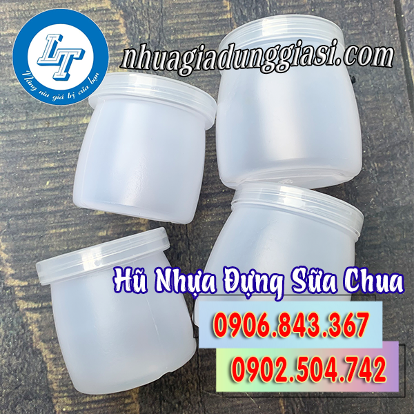 Hũ nhựa đựng sữa chua