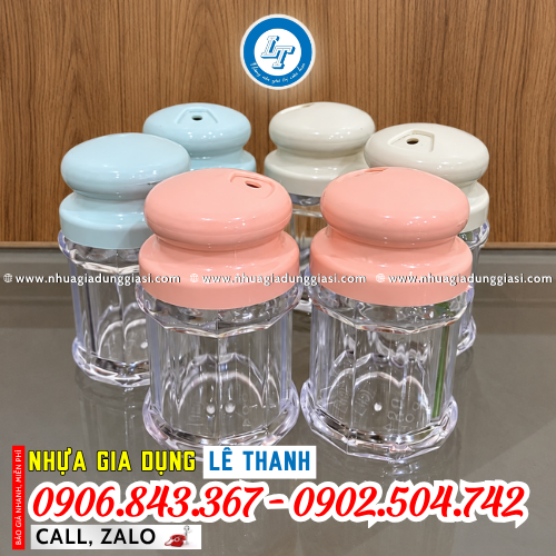Hũ nhựa đựng tăm nhỏ gọn Hũ nhựa đựng tăm nhỏ gọn