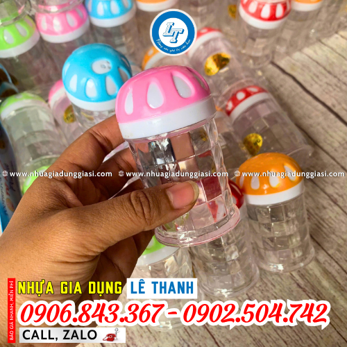 Hũ nhựa đựng tăm Hũ nhựa đựng tăm