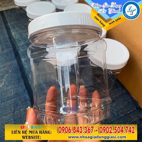 Hũ nhựa đựng thực phẩm an toàn Hũ nhựa đựng thực phẩm an toàn