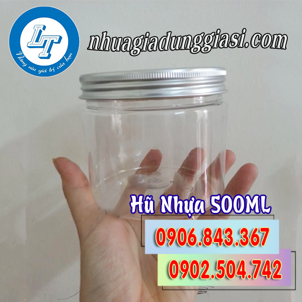 Hũ nhựa PET 500ml