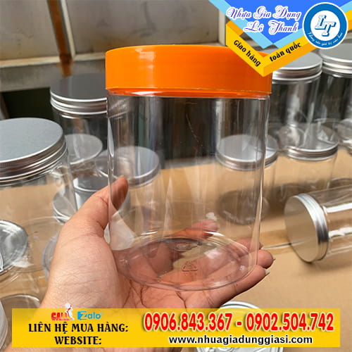 Hũ nhựa PET bền, đẹp Hũ nhựa PET bền, đẹp