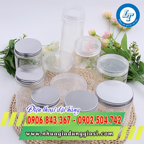 Hũ nhựa pet đủ dung tích giá rẻ Hũ nhựa pet đủ dung tích giá rẻ