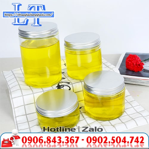 Hũ nhựa PET đủ kích thước Hũ nhựa PET đủ kích thước