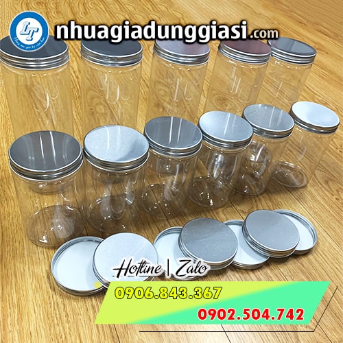 Hũ nhựa pet nắp nhôm giá sỉ rẻ nhất Hũ nhựa pet nắp nhôm giá sỉ rẻ nhất