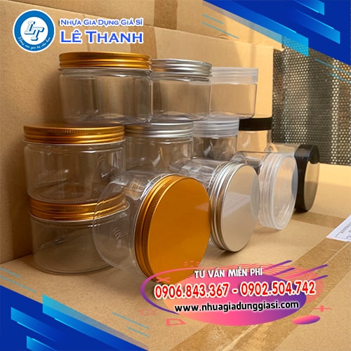 Hũ nhựa PET nhẹ bền Hũ nhựa PET nhẹ bền