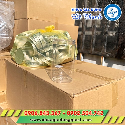 Hũ nhựa PET sỉ rẻ sẵn kho Hũ nhựa PET sỉ rẻ sẵn kho