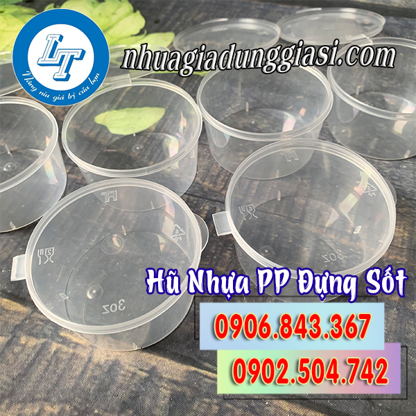 Hũ nhựa PP đựng sốt 3oz
