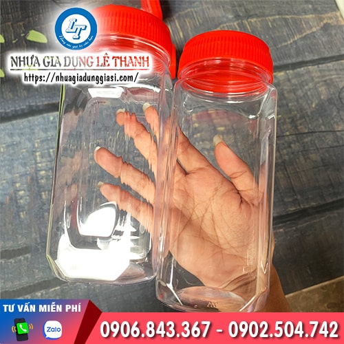 Hũ nhựa vuông cao bỏ sỉ số lượng lớn Hũ nhựa vuông cao bỏ sỉ số lượng lớn