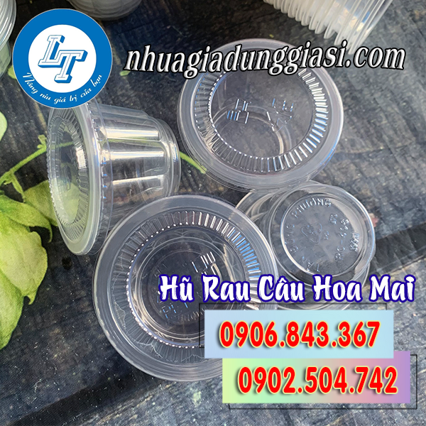 Hũ rau câu hoa mai giá rẻ
