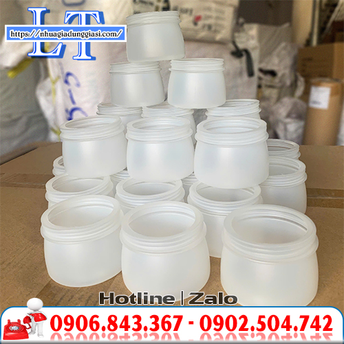 Hũ sữa chua nhựa 100ml không mùi Hũ sữa chua nhựa 100ml không mùi