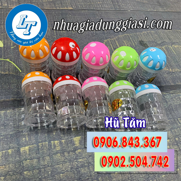 Hũ tăm nhựa Hũ tăm nhựa