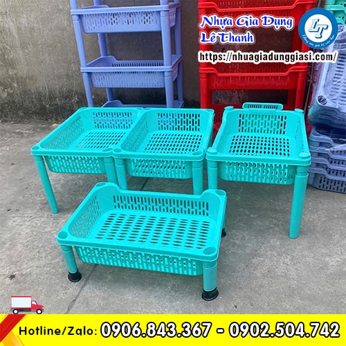 Kệ chén 4 tầng nhẹ bền Kệ chén 4 tầng nhẹ bền